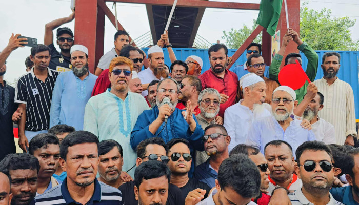 সিংড়ায় জুলাই গণঅভ্যুত্থান দিবসে বিএনপির বিজয় র‍্যালি