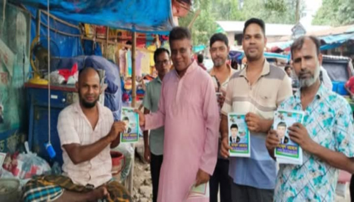 উল্লাপাড়ায় নির্বাচনী প্রচারণার মাঠে নেমেছেন বিএনপির আব্দুল ওয়াহাব