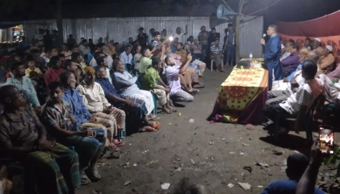 বিএনপির ৪৭ তম প্রতিষ্ঠা বার্ষিক উপলক্ষে নিজ গ্রামে প্রস্তুতিমূলক মিটিং