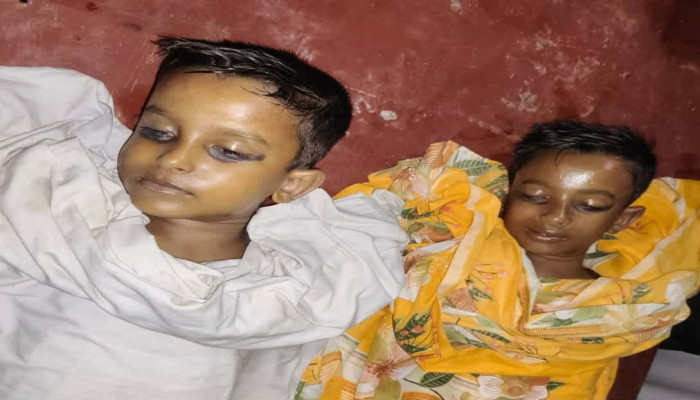 জয়পুরহাটের পাঁচবিবিতে পুকুরে ডুবে আপন দুই ভাইয়ের মৃত্যু