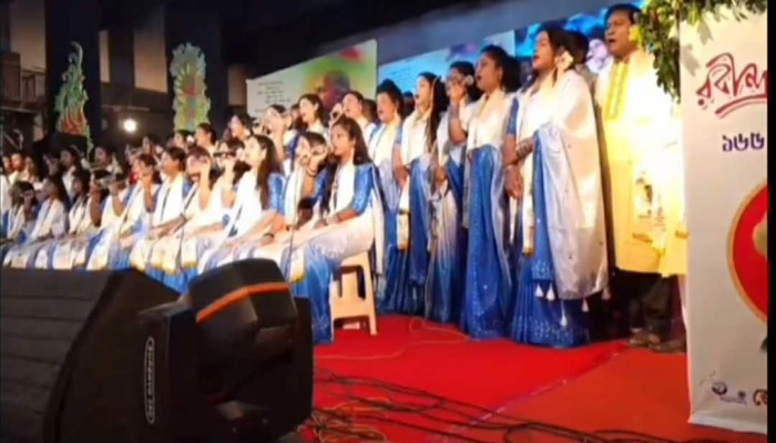 শাহজাদপুরে বিশ্বকবি রবীন্দ্রনাথ ঠাকুরের ১৬৫ তম জন্মবার্ষিকী পালিত