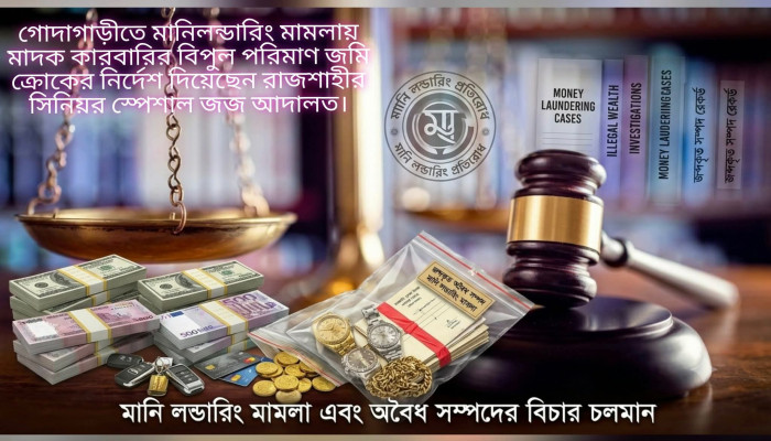 গোদাগাড়ীর সেই তারেকের বিপুল পরিমাণ জমি ক্রোকের নির্দেশ মাদক সিন্ডিকেটের অবৈধ আয়ে বড় ধাক্কা